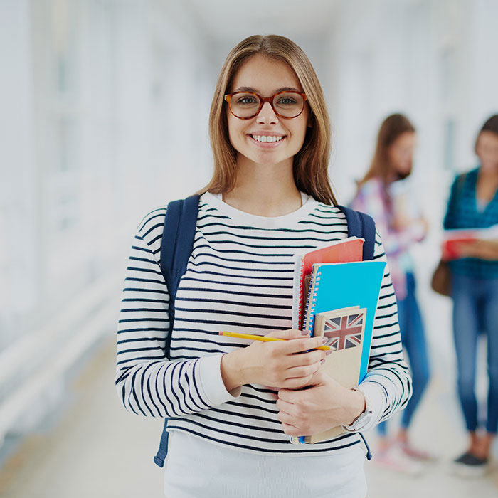Students exploring study options for Canada